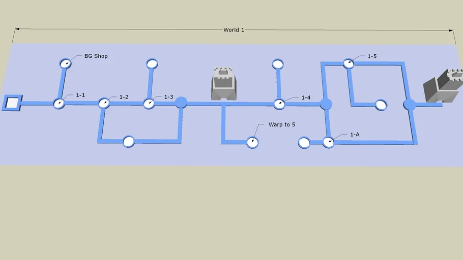 New Super Mario Bros World 1