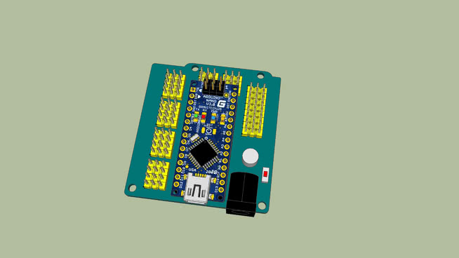 Arduino nano with Shield