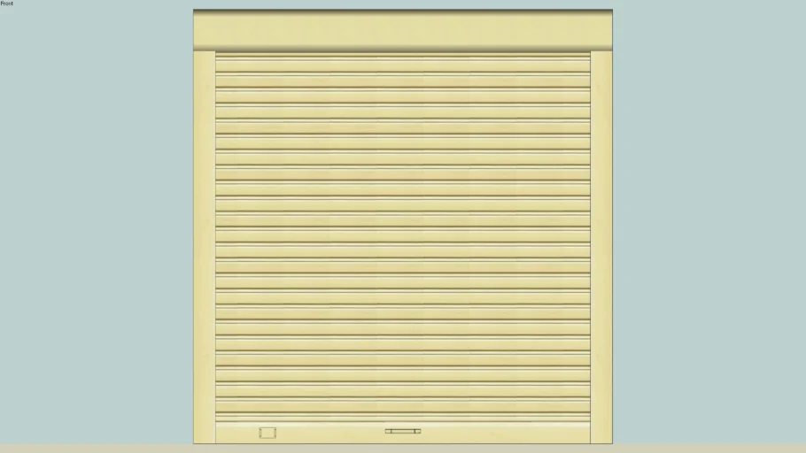rolling shutter | 3D Warehouse