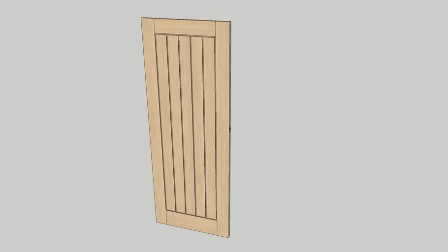 Wickes Geneva Oak Cottage Internal Door