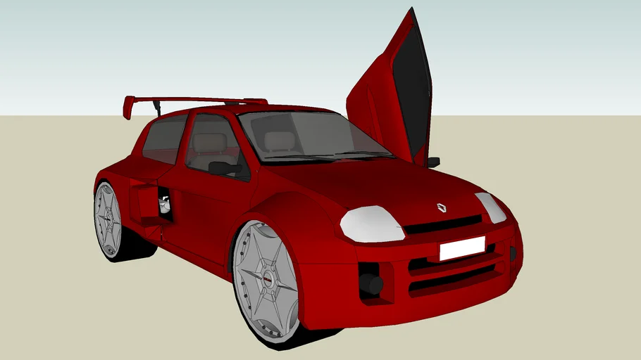 Modified Renault Clio V6