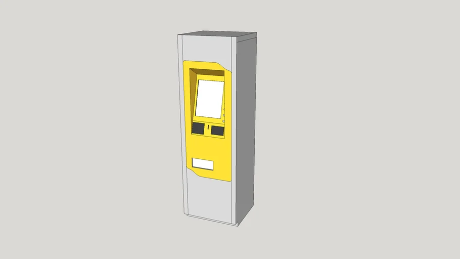 Transit / ticket fare vending machine