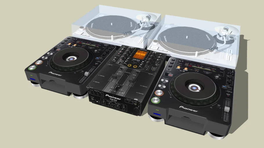 My previous DJ Setup