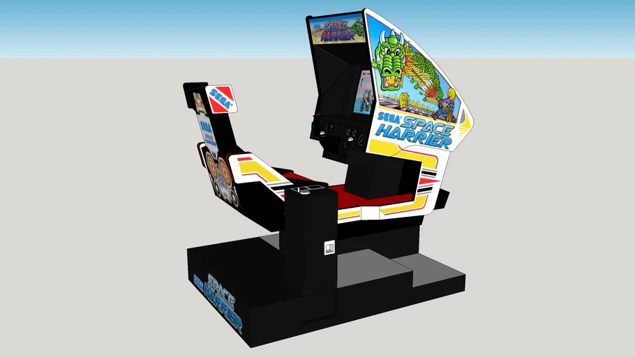 SEGA SPACE HARRIER1985 Japan - Model - 3D Warehouse