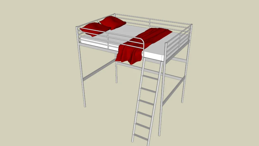 IKEA TROMSÖ high bed
