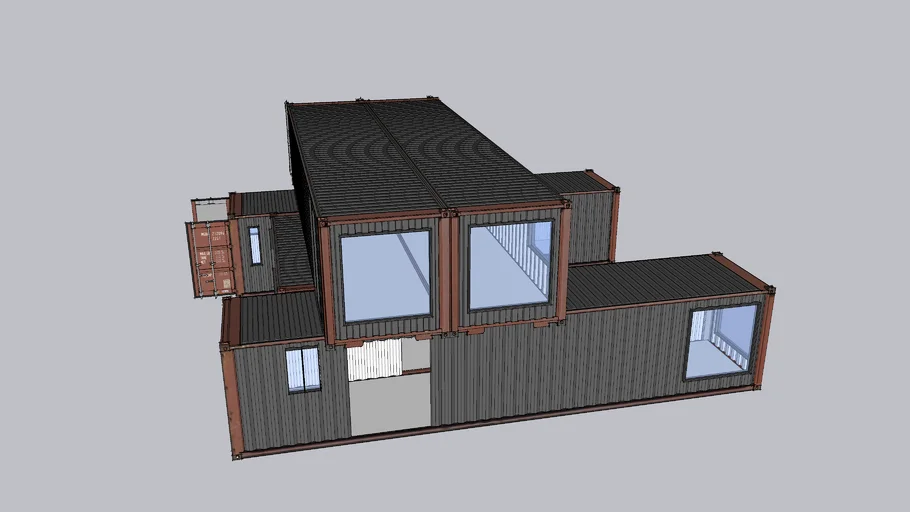 container hause-2 | 3D Warehouse