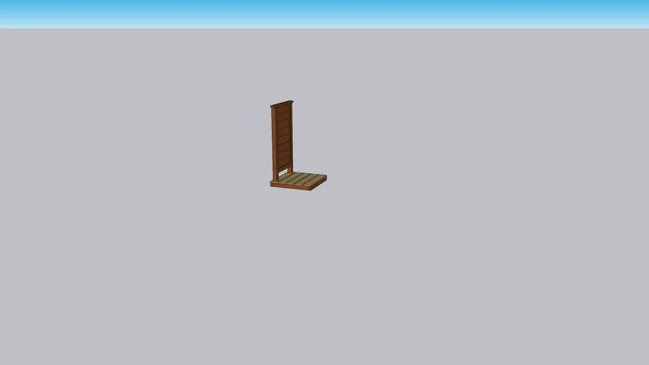Outdoor Shower Deck