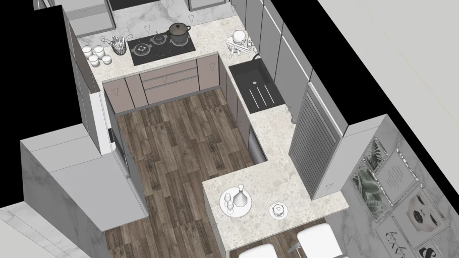 Kitchen 3D Model