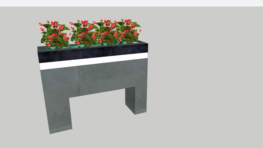 FLOWER POT DESIGN EXTERIOR