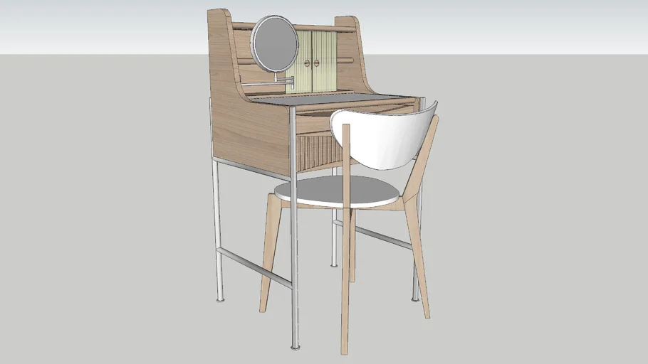 makeup desk