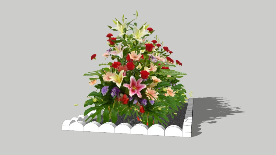 Flower bed