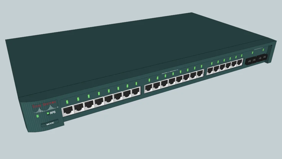 Cisco Catalyst 2924 XL rackmount network switch