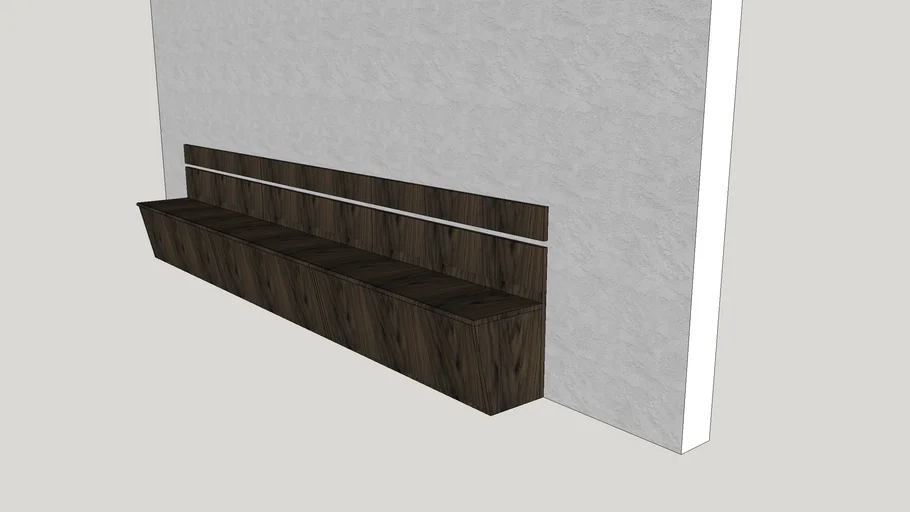 wooden sofa