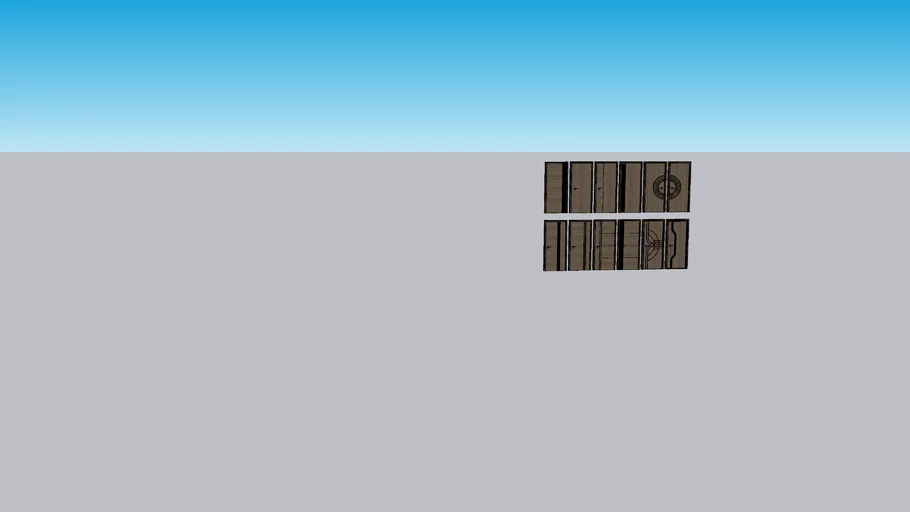 modern door 