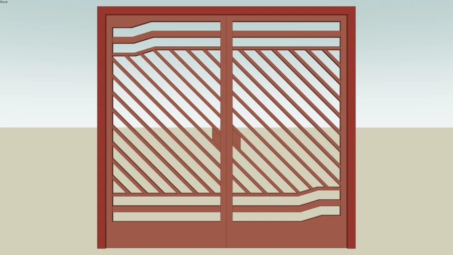 gate, residential REJA... | 3D Warehouse