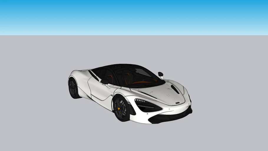 mclaren 720s white