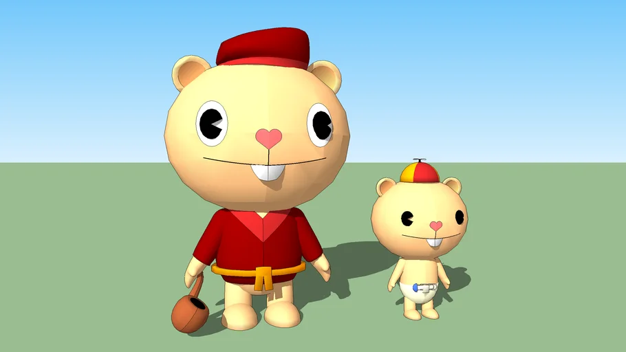 Happy Tree Friends - Pop and Cub