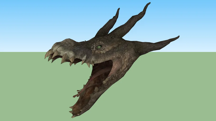 Greater krayt dragon head