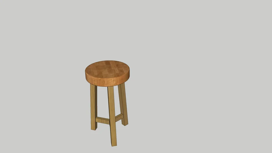 Small Wooden Stool