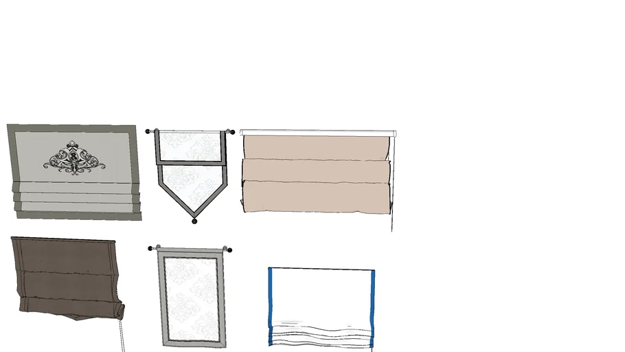 rèm cửa | 3D Warehouse