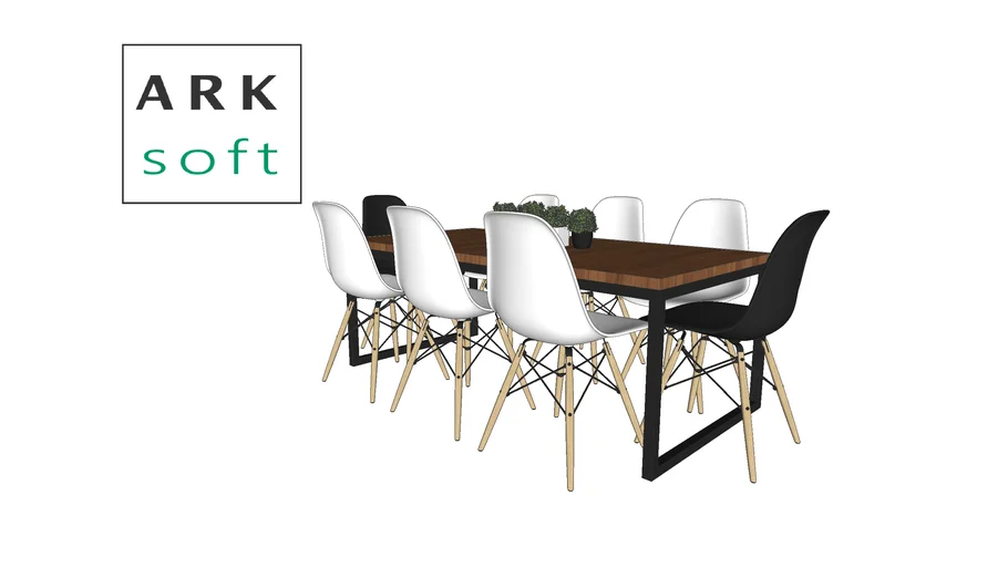 MESA DE JANTAR PRONTA