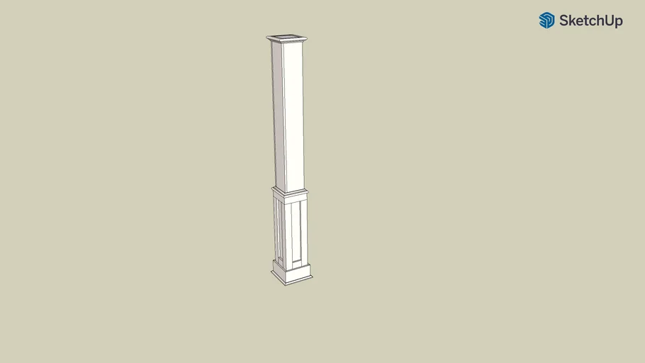 Craftsman Porch Column