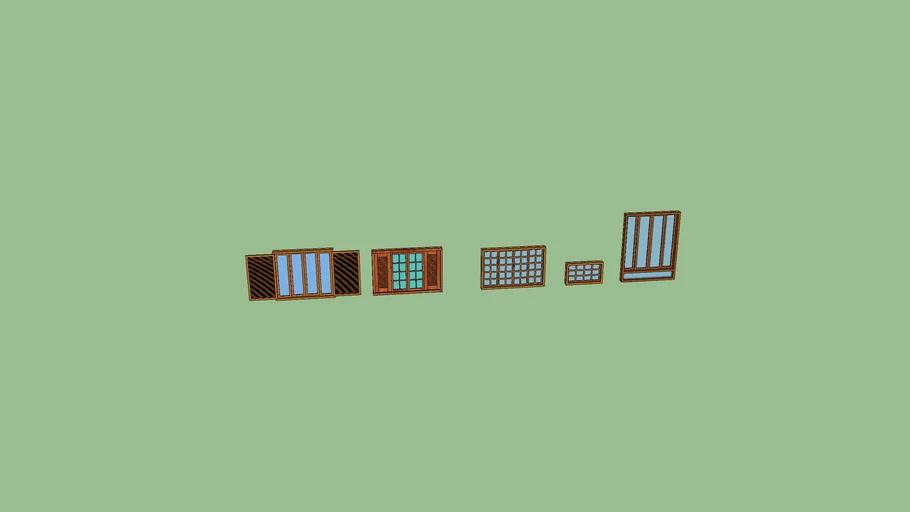 Janelas de Madeira/Ventanas de madera/Wood Windows