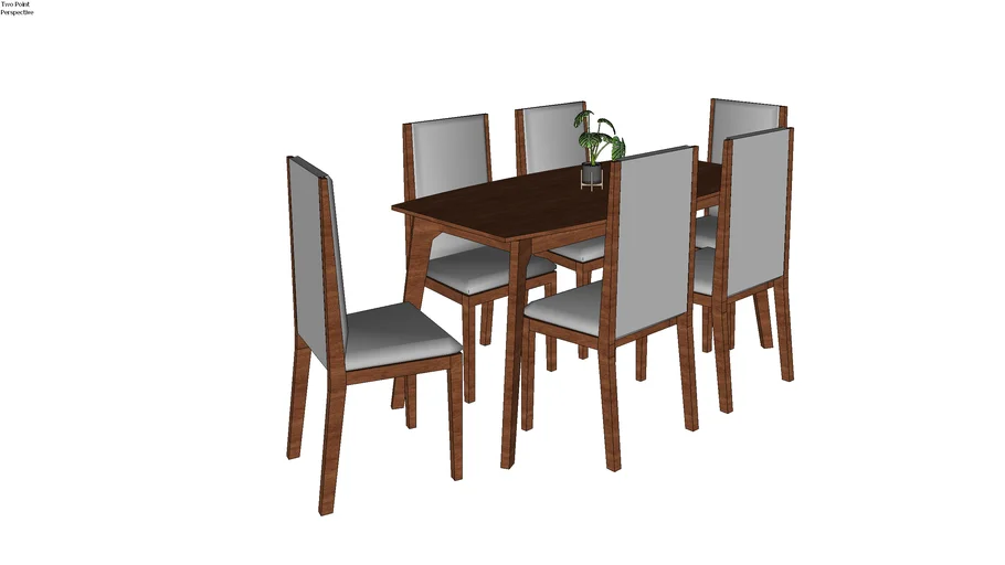 Dining Table Set | 3D Warehouse