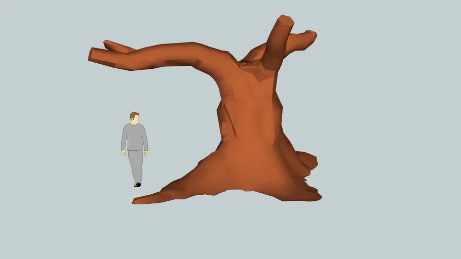 3d tree disney's style | 3D Warehouse