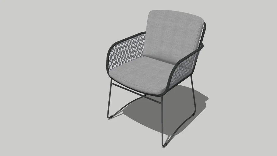 4 Seasons Outdoor - Aprilla dining chair Anthracite