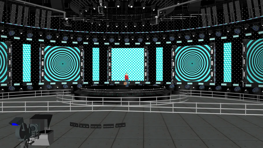 One Night Only stage