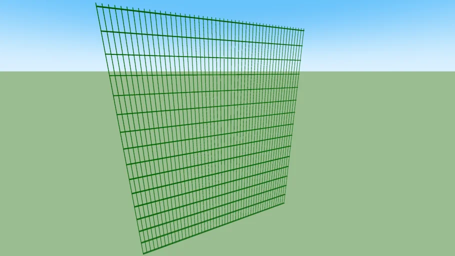 3030mm high Zaun Duo 8 Mesh 50 x 200 Welded Mesh