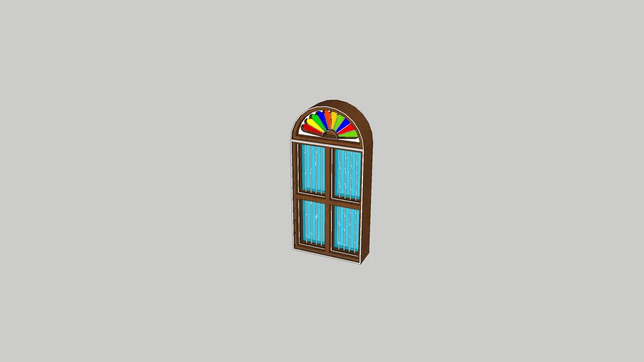Indian Tamil Window of Chettinad and old houses