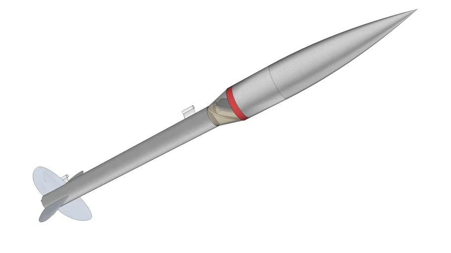 DIY #9 - Camera-Equipped Model Rocket (v1.5) | 3D Warehouse