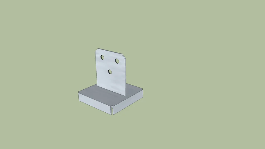 CPT66Z Simpson Strong-Tie® Concealed Post Base