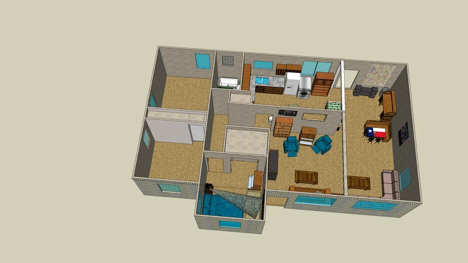 bk house to scale