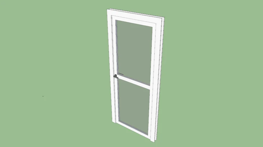 PORTA COM VIDRO