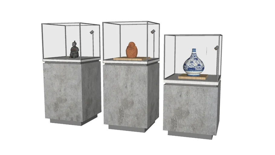 博物馆展示柜展示品  www.su2008.com
