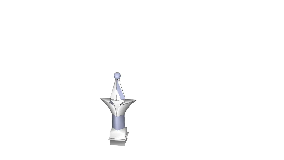Tri-finial | 3D Warehouse