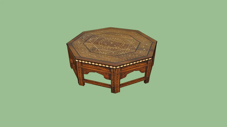 Morrocan Ethnic Coffee Table