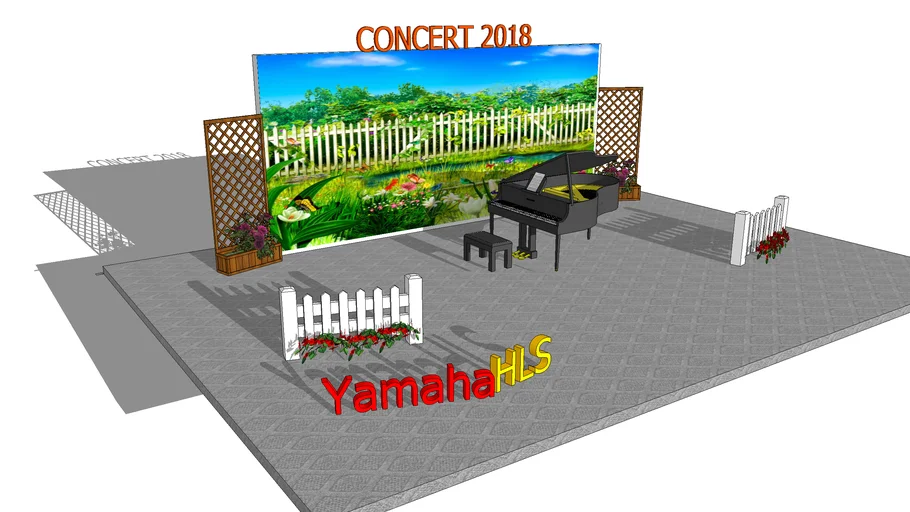 Desain Panggung Yamaha HLS