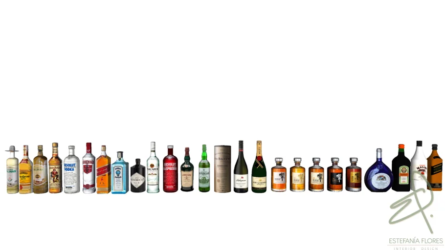 botellas alcohol EF