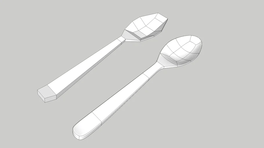3D Basecamp 216 Quad Modeling Class - Spoon
