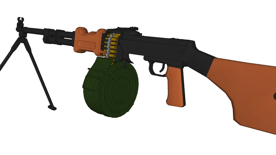 RPD machine gun