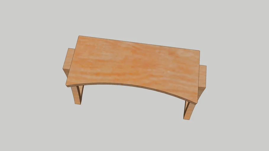 Wood Bench