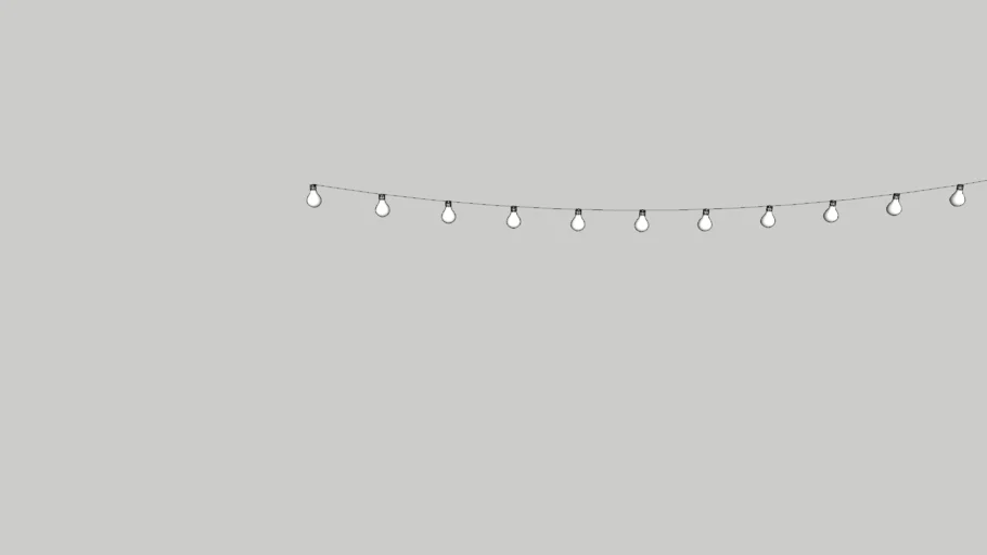 Crate and barrel - Globe Outdoor String Lights