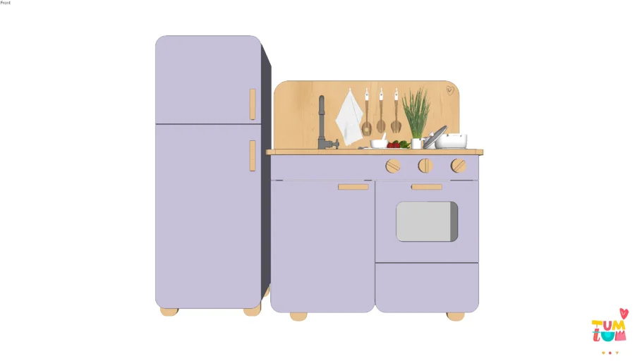 COZINHA INFANTIL| LILÁS| Children's kitchen