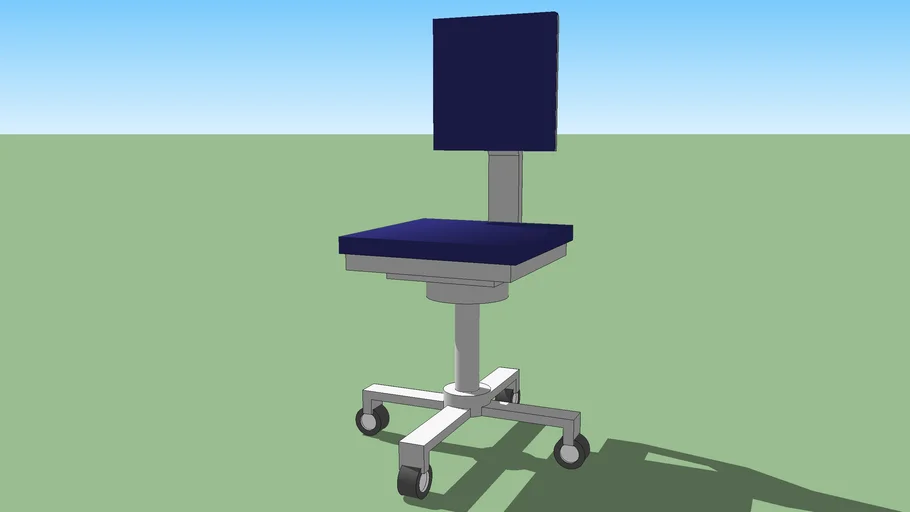 Low Poly Office Chair