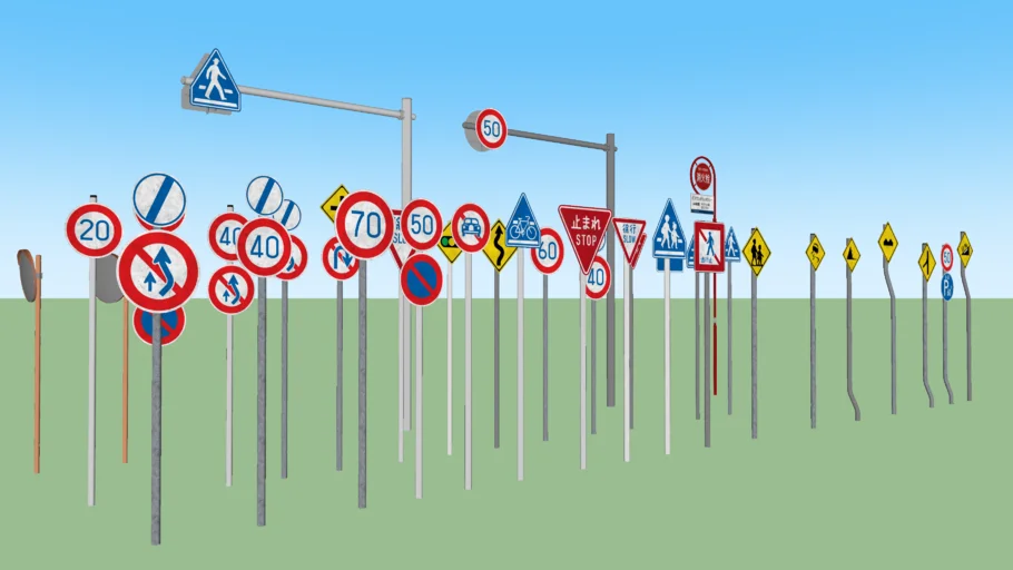 japanese road signs