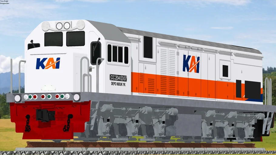 Lokomotif CC 204 Batch I (GE C18MMi)